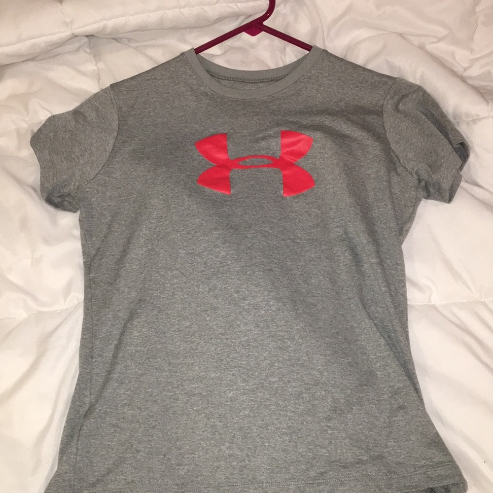 youth under armour short sleeve